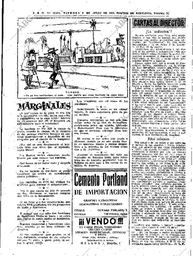 ABC SEVILLA 05-07-1963 página 31