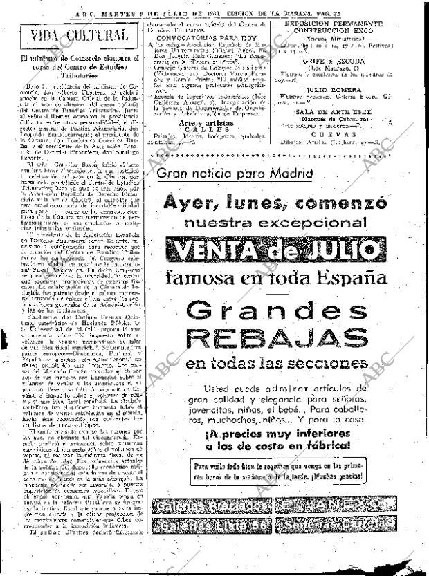 ABC MADRID 09-07-1963 página 33