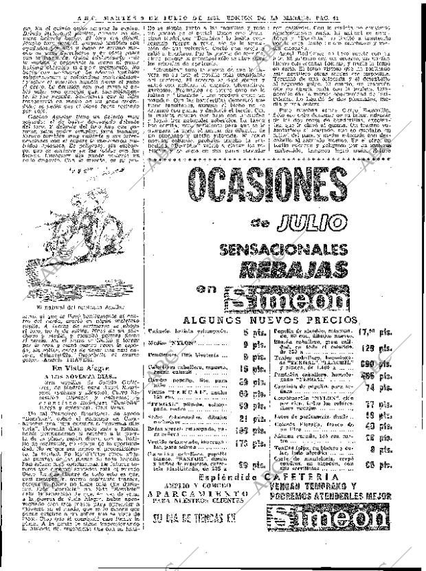 ABC MADRID 09-07-1963 página 41