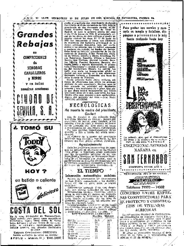 ABC SEVILLA 10-07-1963 página 34