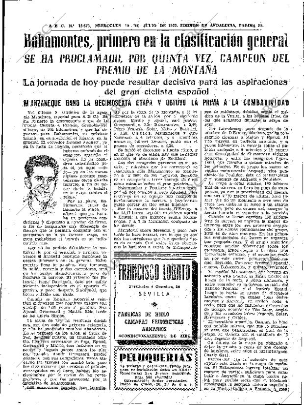 ABC SEVILLA 10-07-1963 página 39