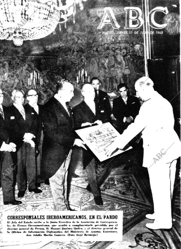 ABC MADRID 11-07-1963 página 1