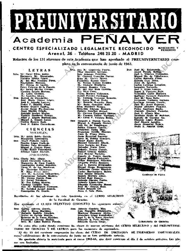 ABC MADRID 11-07-1963 página 12