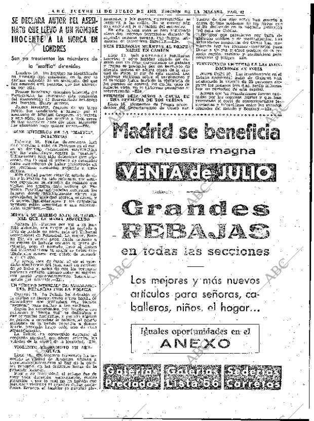 ABC MADRID 11-07-1963 página 41