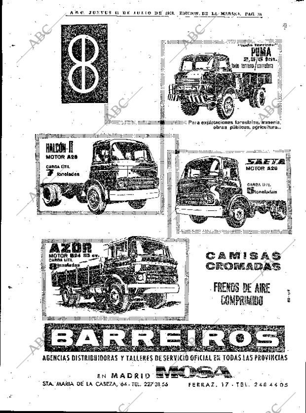 ABC MADRID 11-07-1963 página 58
