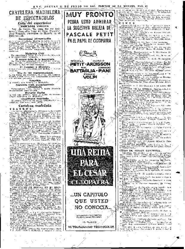 ABC MADRID 11-07-1963 página 63