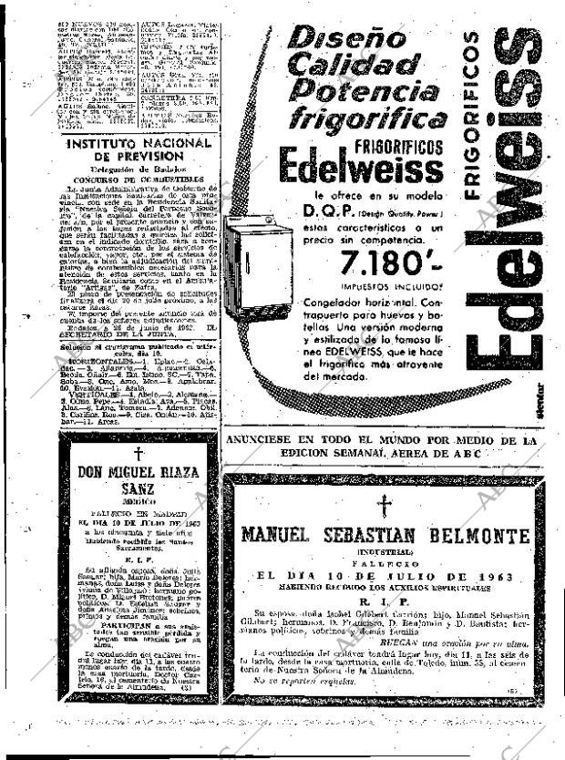 ABC MADRID 11-07-1963 página 72