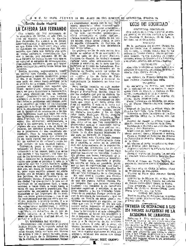 ABC SEVILLA 11-07-1963 página 28