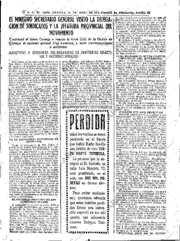 ABC SEVILLA 11-07-1963 página 31