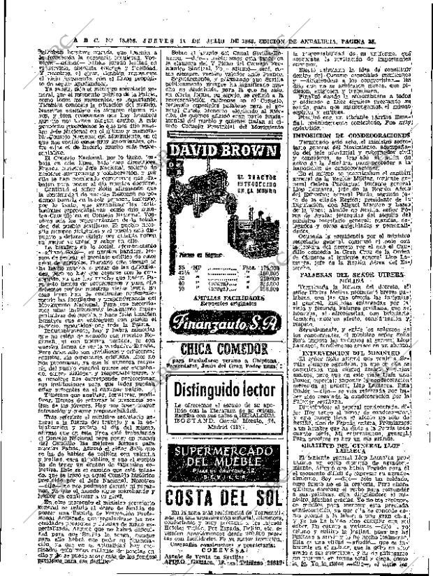 ABC SEVILLA 11-07-1963 página 33