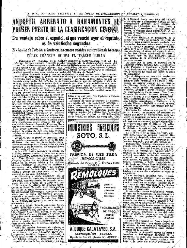 ABC SEVILLA 11-07-1963 página 39