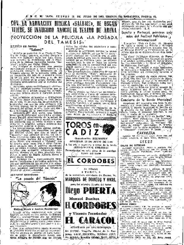 ABC SEVILLA 11-07-1963 página 43