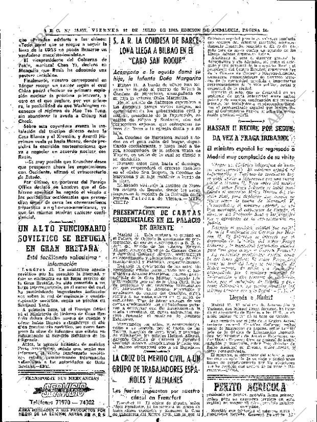 ABC SEVILLA 12-07-1963 página 16