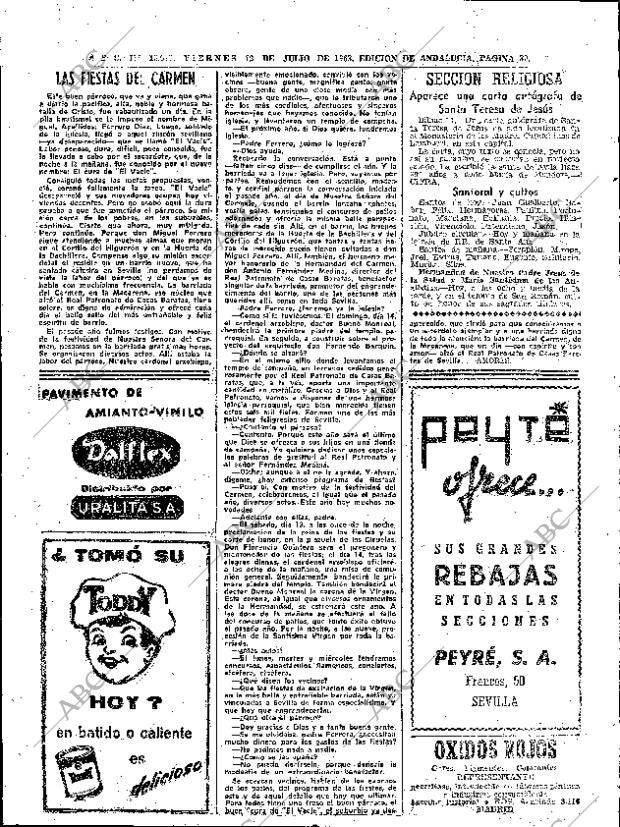 ABC SEVILLA 12-07-1963 página 30