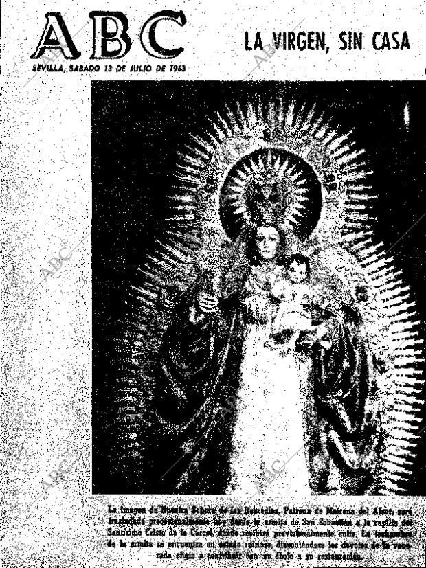 ABC SEVILLA 13-07-1963 página 1