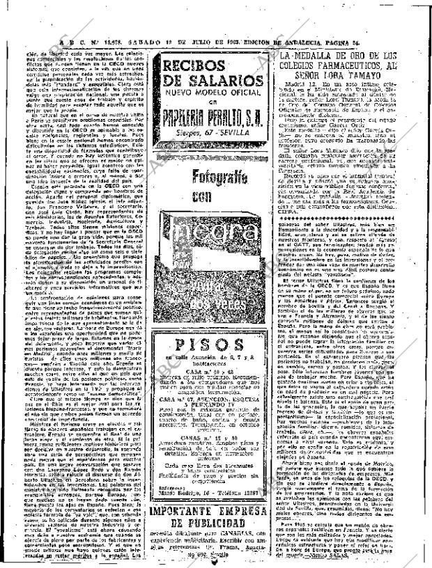 ABC SEVILLA 13-07-1963 página 24