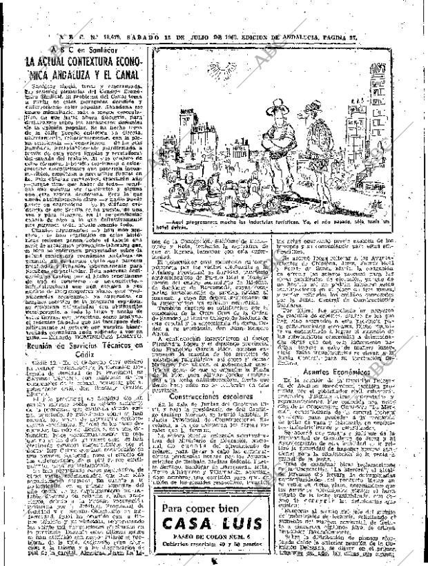 ABC SEVILLA 13-07-1963 página 27