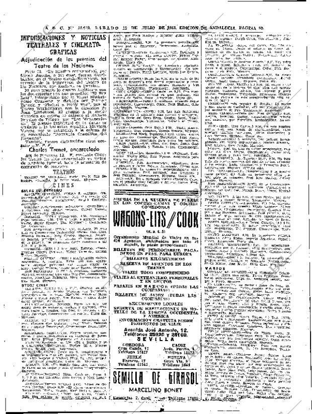 ABC SEVILLA 13-07-1963 página 50