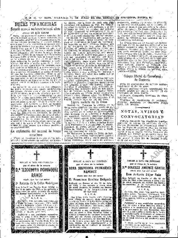 ABC SEVILLA 13-07-1963 página 51