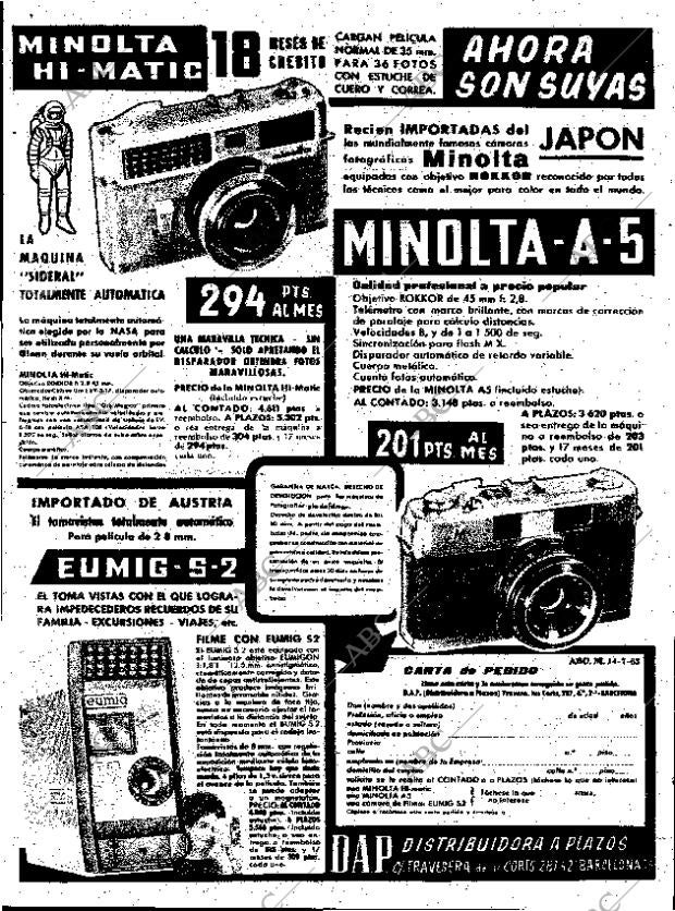 ABC MADRID 14-07-1963 página 20