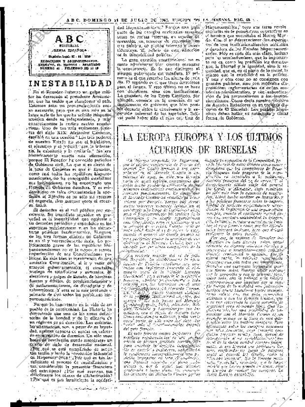 ABC MADRID 14-07-1963 página 48