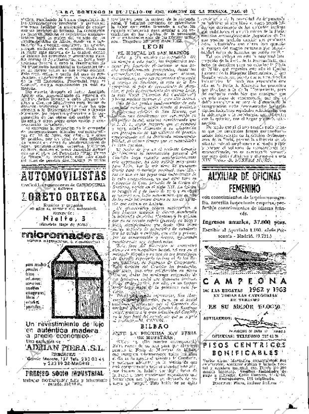ABC MADRID 14-07-1963 página 60