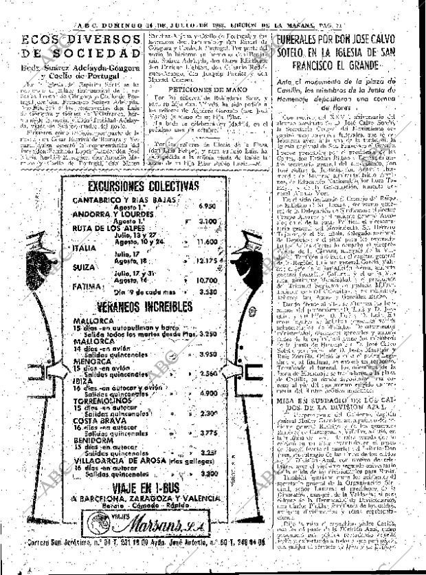 ABC MADRID 14-07-1963 página 71
