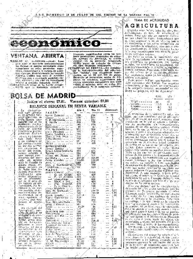 ABC MADRID 14-07-1963 página 73