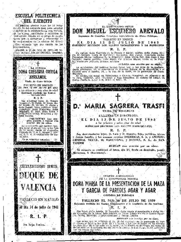 ABC MADRID 14-07-1963 página 91