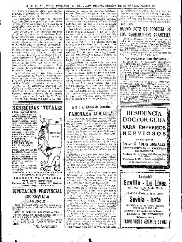ABC SEVILLA 14-07-1963 página 66