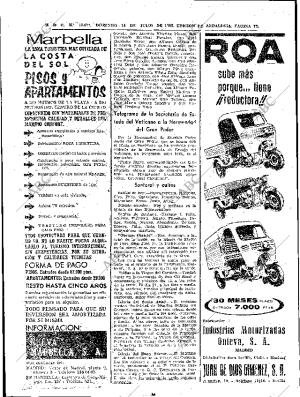 ABC SEVILLA 14-07-1963 página 72