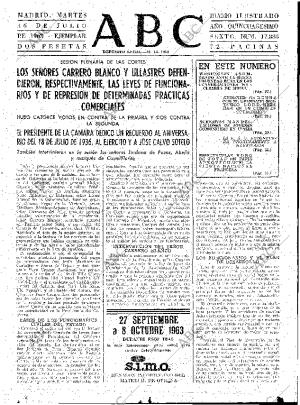 ABC MADRID 16-07-1963 página 23