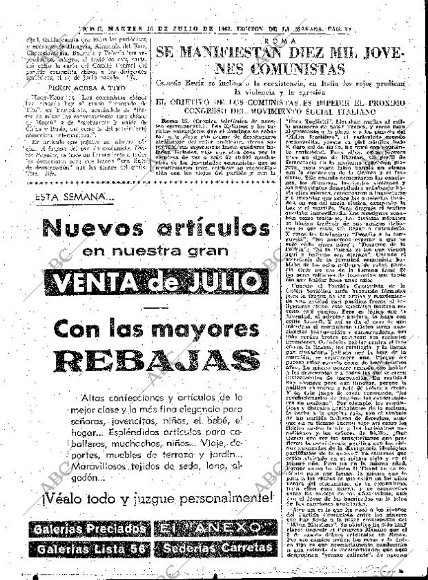 ABC MADRID 16-07-1963 página 29