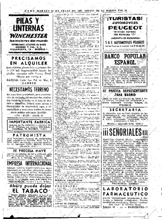 ABC MADRID 16-07-1963 página 58