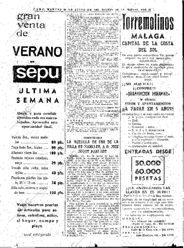 ABC MADRID 16-07-1963 página 59