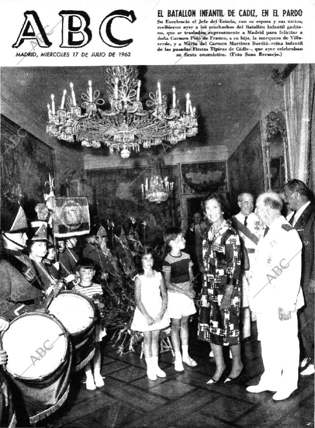 ABC MADRID 17-07-1963 página 1