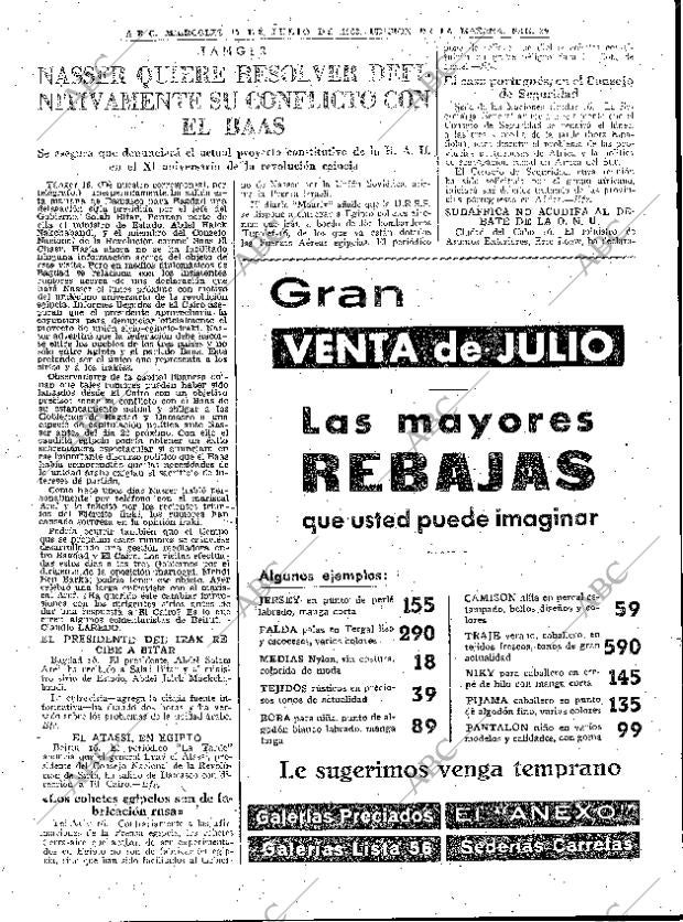 ABC MADRID 17-07-1963 página 39