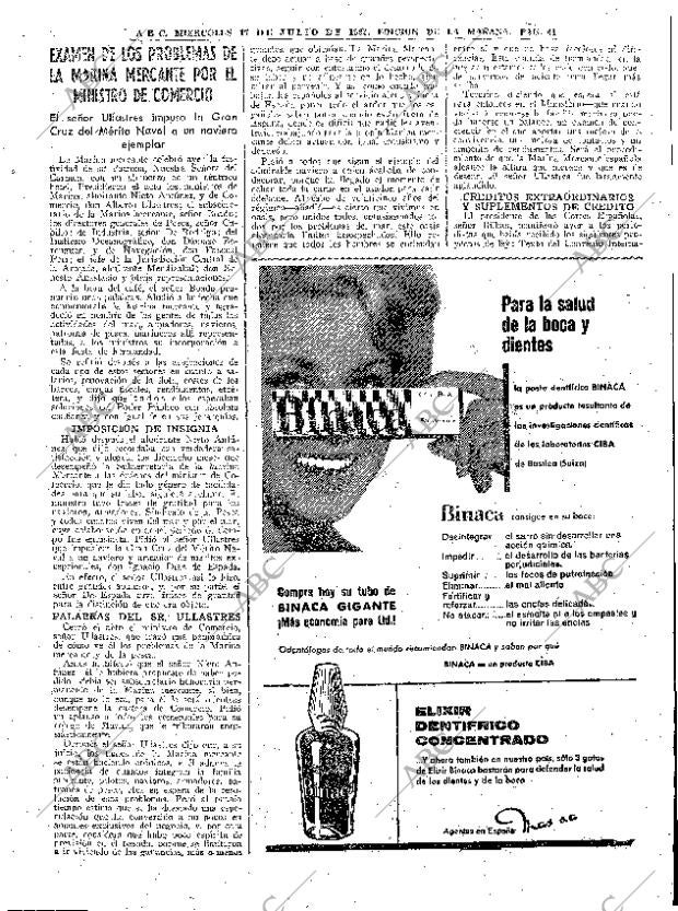 ABC MADRID 17-07-1963 página 41
