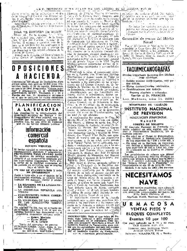 ABC MADRID 17-07-1963 página 46