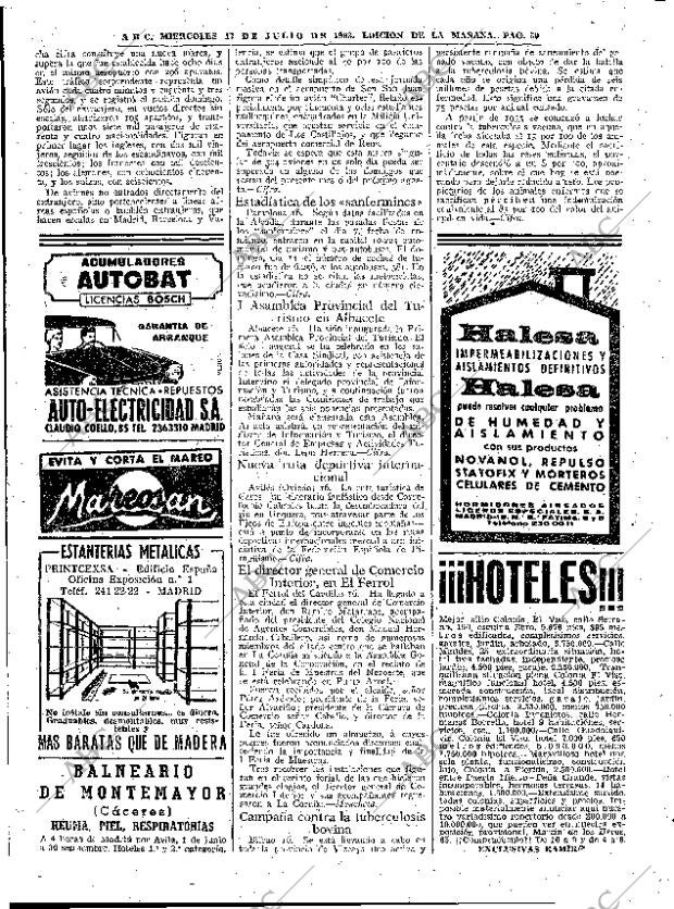 ABC MADRID 17-07-1963 página 50