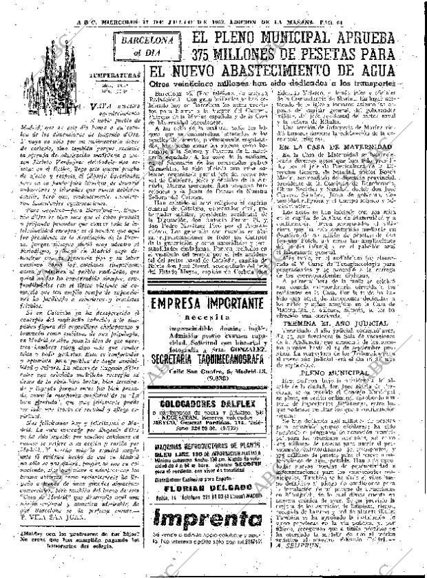 ABC MADRID 17-07-1963 página 51