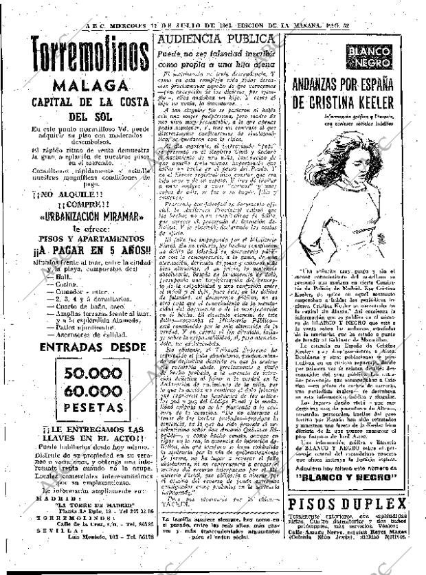 ABC MADRID 17-07-1963 página 52