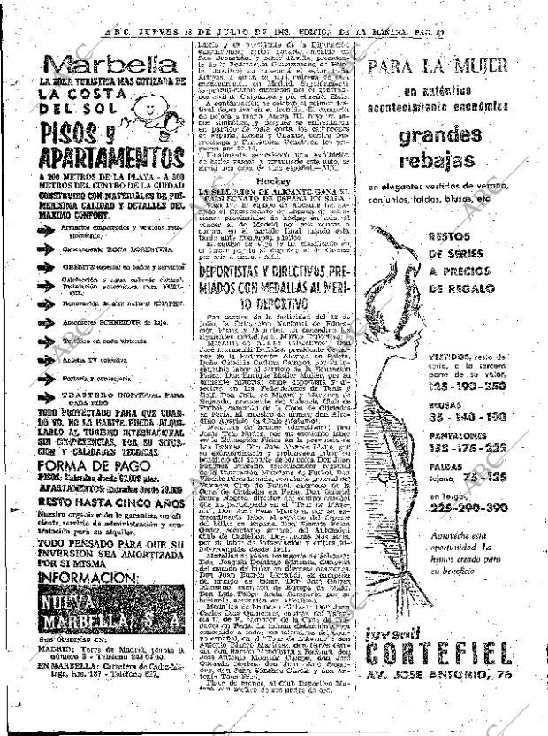 ABC MADRID 18-07-1963 página 60