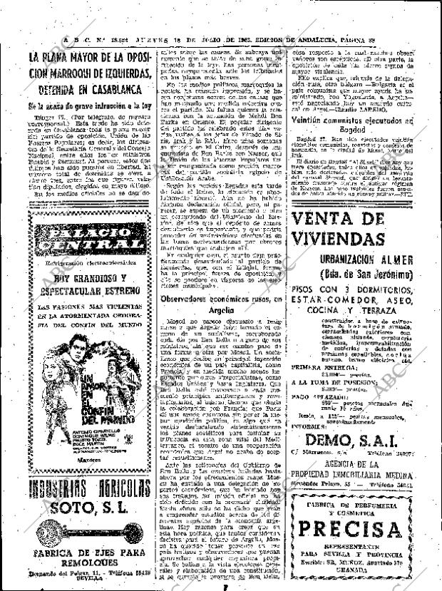 ABC SEVILLA 18-07-1963 página 38