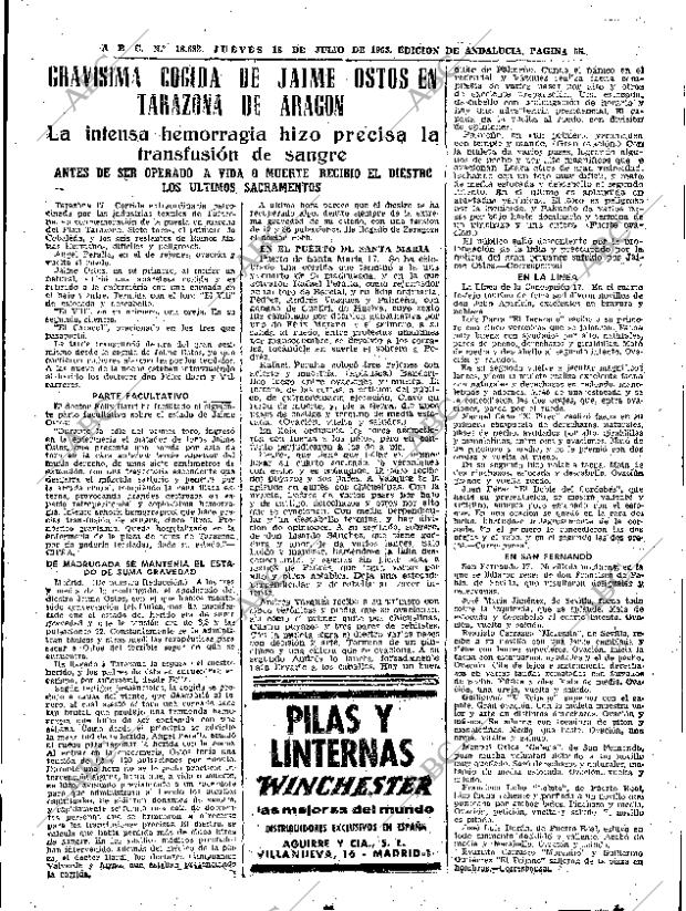 ABC SEVILLA 18-07-1963 página 55