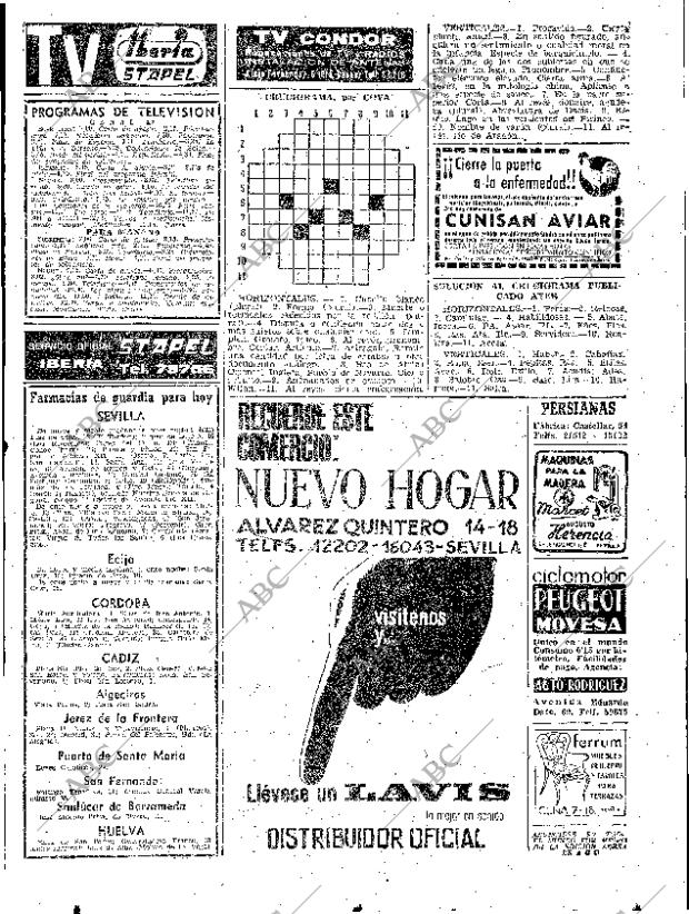 ABC SEVILLA 18-07-1963 página 59