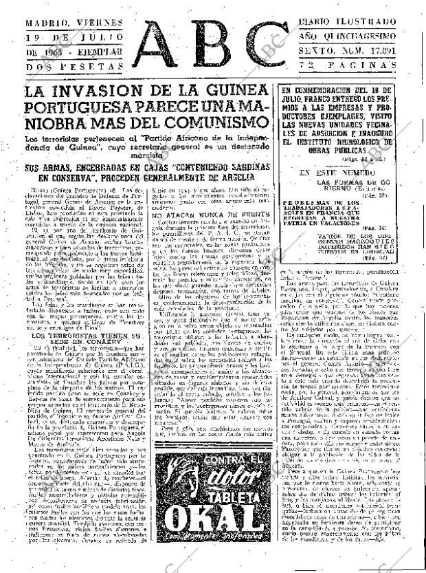 ABC MADRID 19-07-1963 página 31