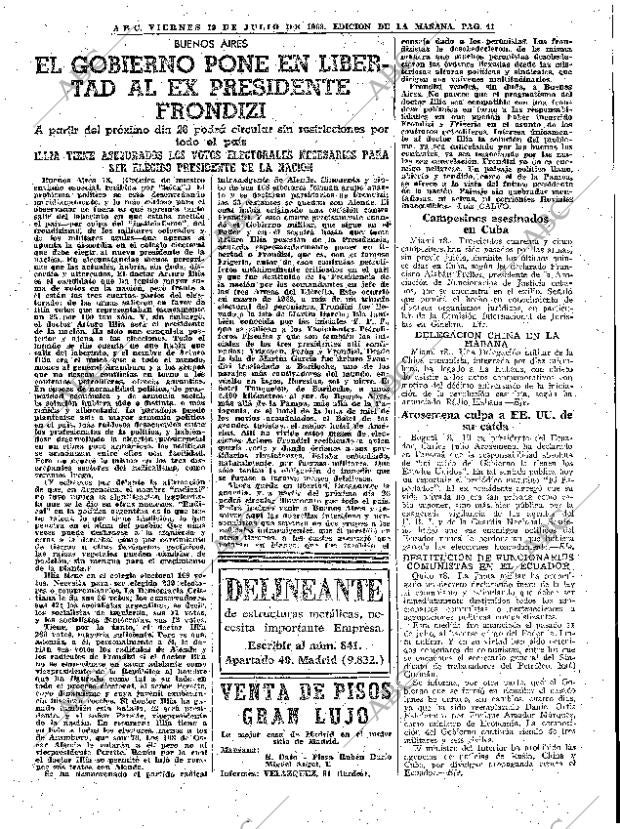 ABC MADRID 19-07-1963 página 41