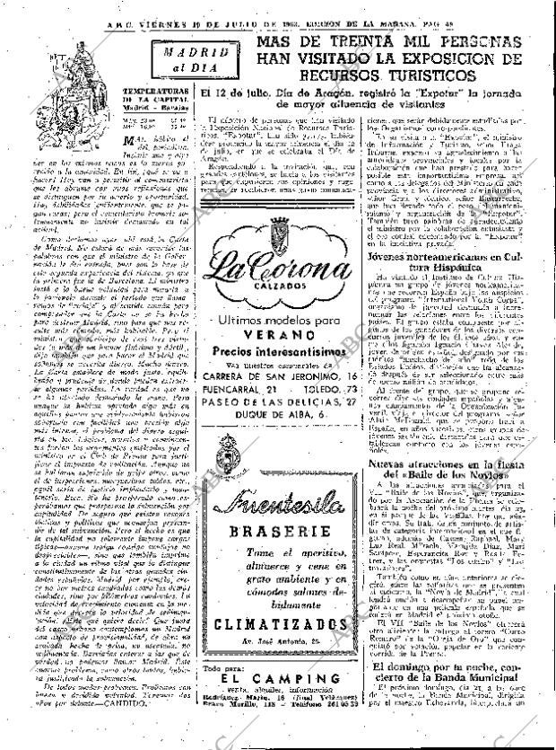 ABC MADRID 19-07-1963 página 49