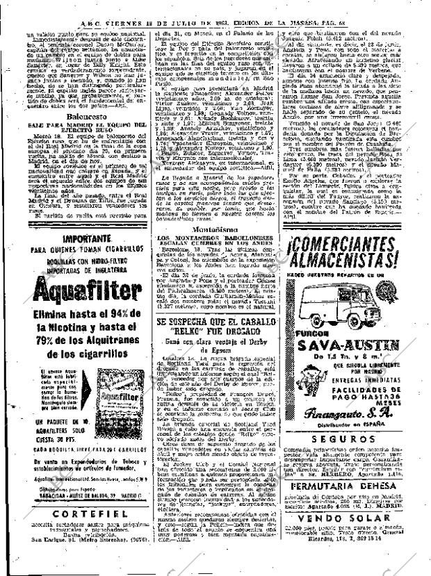ABC MADRID 19-07-1963 página 58